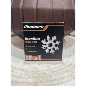 Snowflake Multi Tool 18 in 1  Multitool Wrench Screwdriver Allen Key Bottle Open